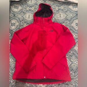 The North Face Black Jacket with removable lining. Perfect condition.